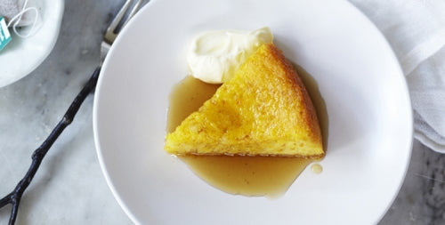 Orange Cake with Peppermint and Cinnamon Tea Syrup (by Chef Peter Kuruvita)