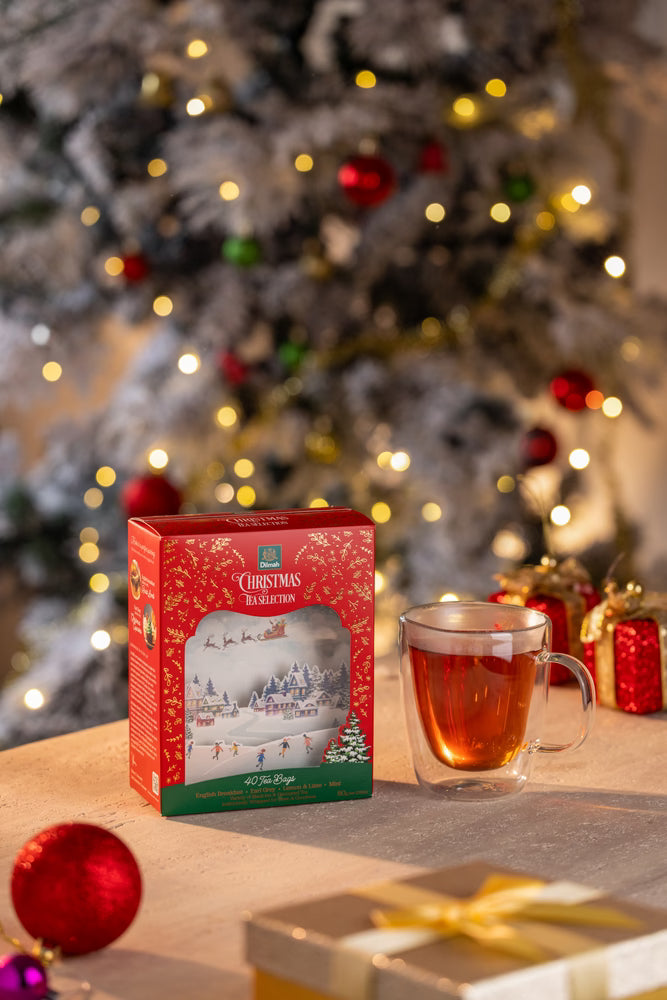 Santa's Sleigh Ride Christmas Tea Selection - 40 Individually Wrapped Tea Bags 80g