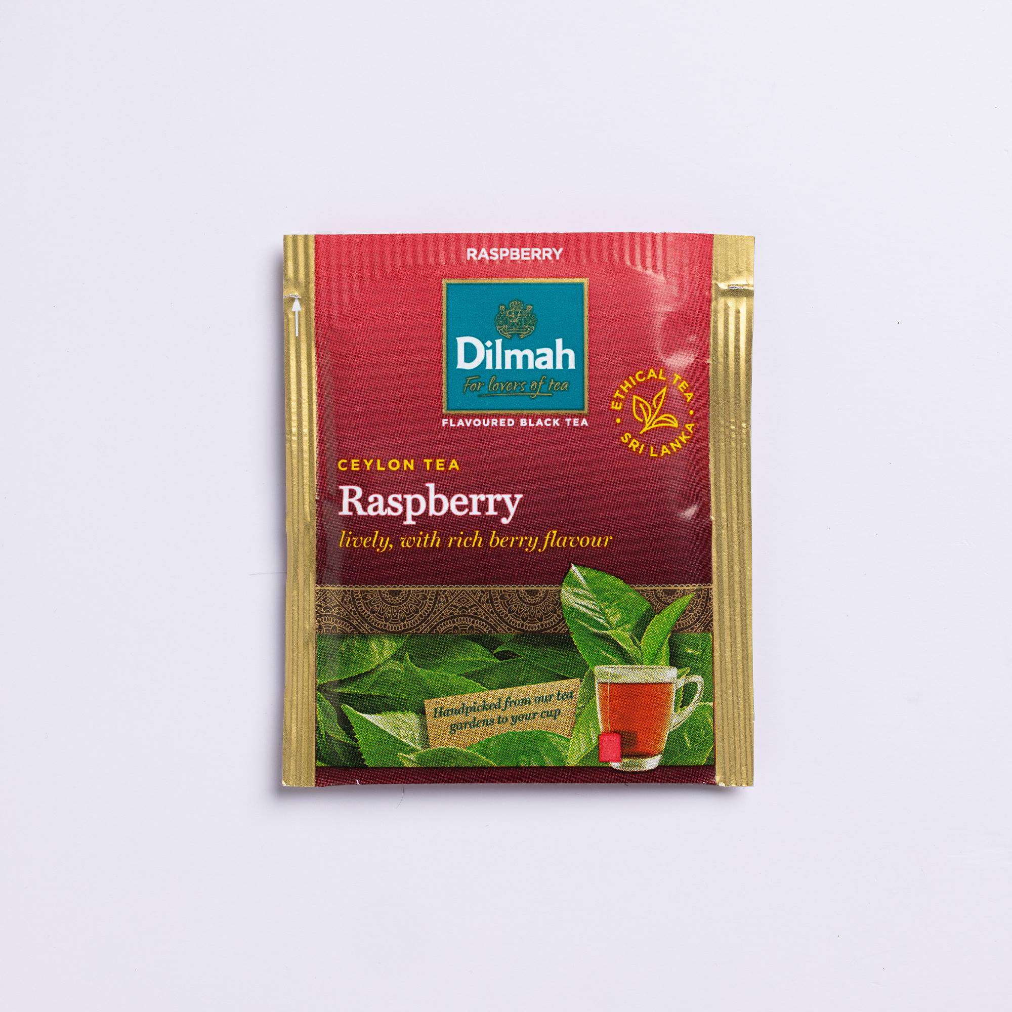 EFT Raspberry Ceylon Black Tea-20 Individually Wrapped Tea Bags