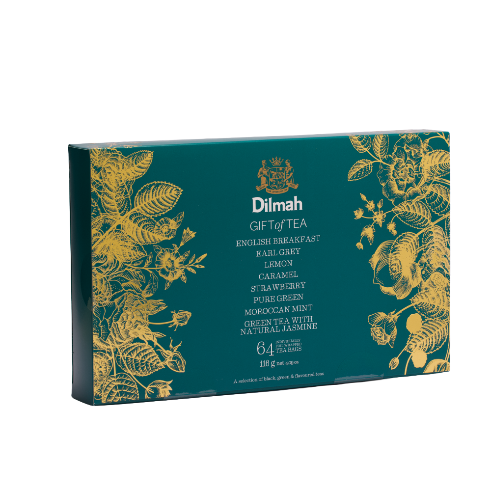Gift of Tea Variety Pack-8x8 Individually Wrapped Tea Bags