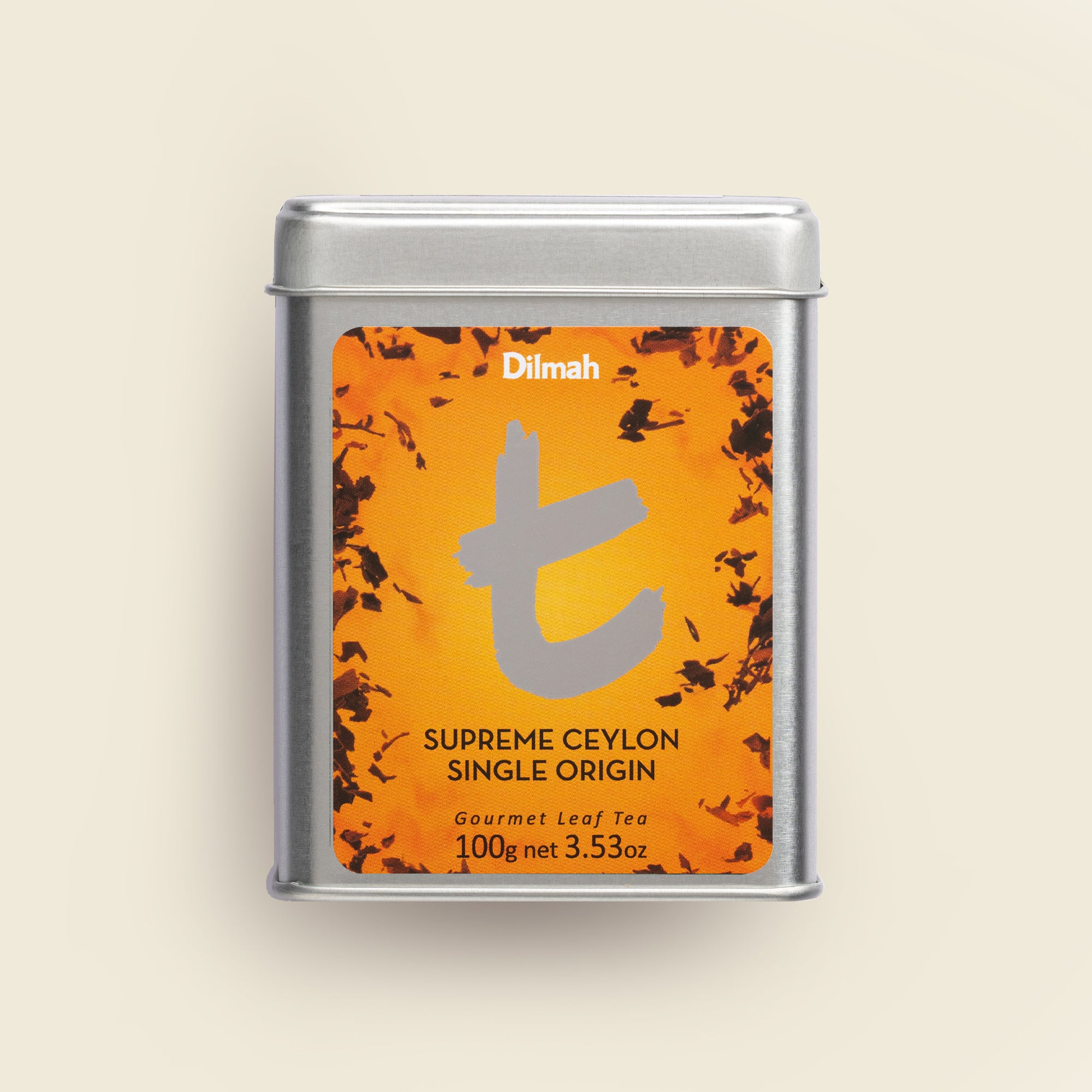 t-Series Supreme Ceylon Single Origin Black Tea Tin Caddy-100g Loose Leaf