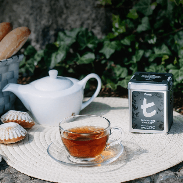 t-Series The Original Earl Grey Ceylon Black Tea Tin Caddy-100g Loose Leaf