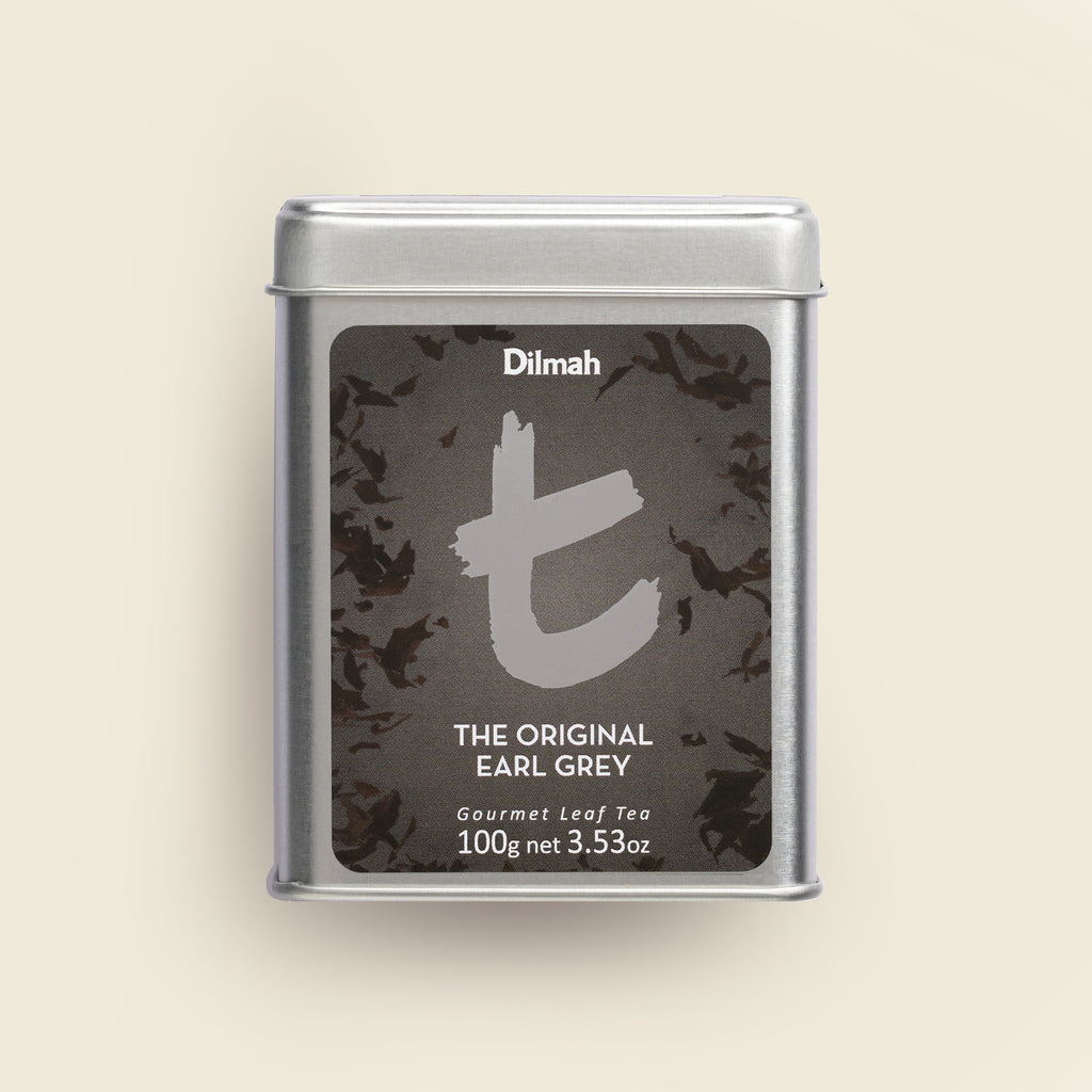 t-Series The Original Earl Grey Ceylon Black Tea Tin Caddy-100g Loose Leaf