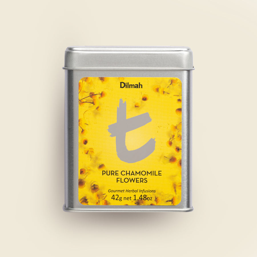 t-Series Pure Chamomile Flowers Infusion Tin Caddy-42g Loose Leaf