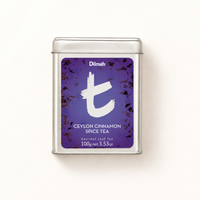 t-Series Ceylon Cinnamon Spice Black Tea Tin Caddy-100g Loose Leaf