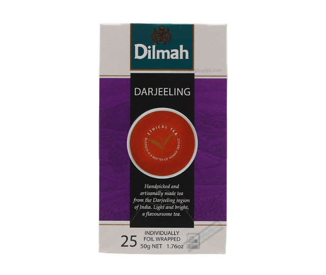 Gourmet Darjeeling Black Tea-25 Individually Wrapped Tea Bags