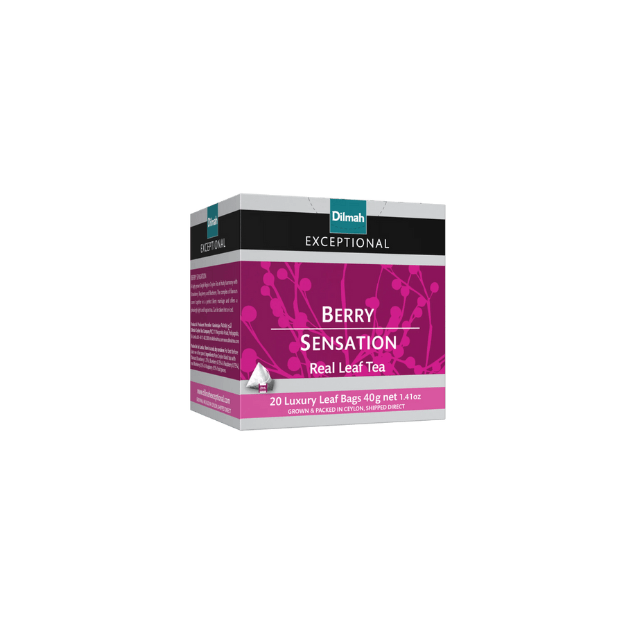 Exceptional Berry Sensation Ceylon Black Tea-20 Luxury Leaf Tea Bags