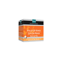 Exceptional Valley of Kings Ceylon Pekoe Black Tea-20 Luxury Leaf Tea Bags
