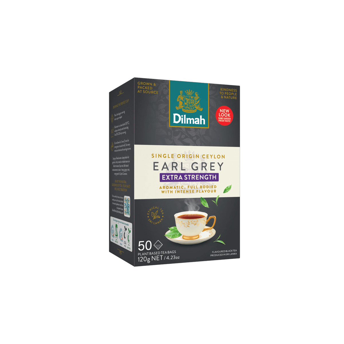 Extra Strength Earl Grey - 50 Tagless tea bag