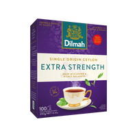 Premium Ceylon Extra Strength Black Tea-100 Tea Bags with Tag