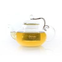 Dilmah Endane Traditional Glass Tea Pot with Strainer – 600ml Borosilicate Glass - single origin