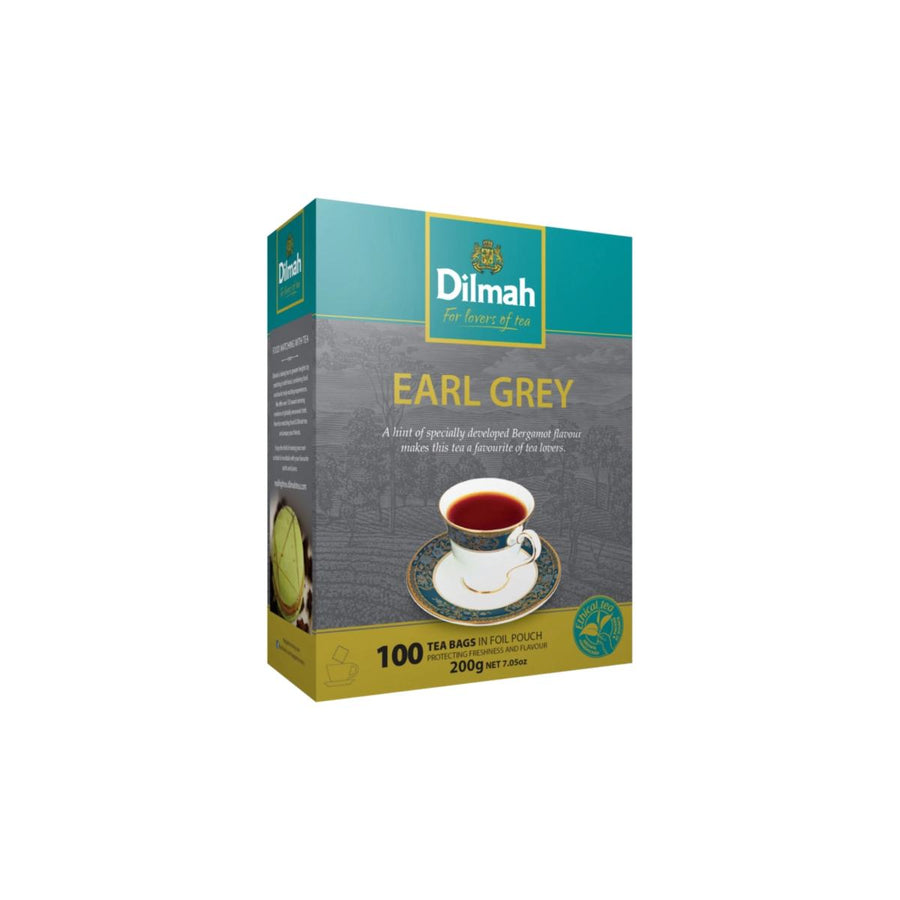 Earl Grey Ceylon Black Tea-100 Tagless Tea Bags
