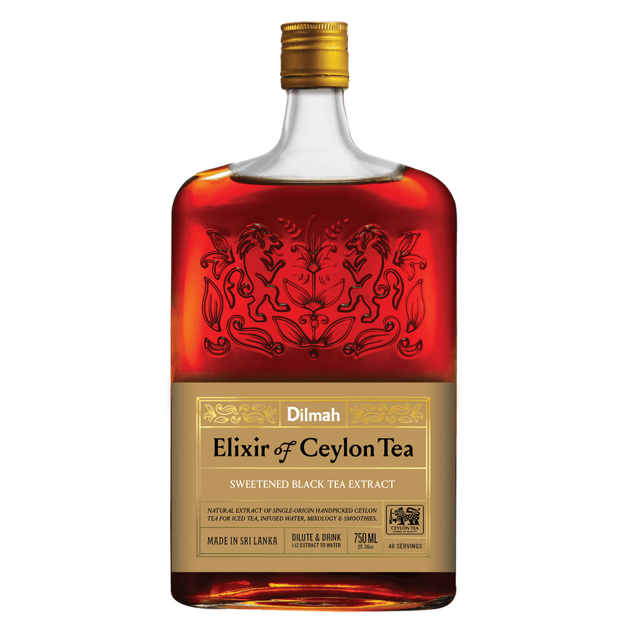Elixir of ceylon black tea 750ml glass bottle