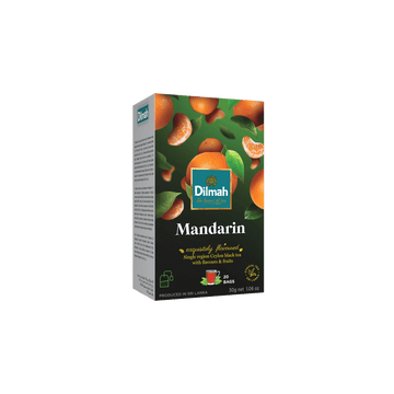 EFT Mandarin Ceylon Black Tea - 20 Tea Bags with Tag