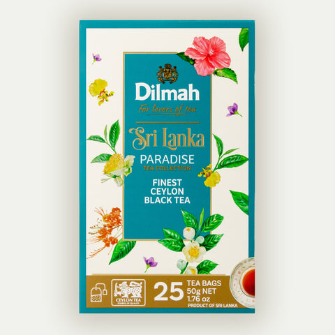 Dilmah Paradise Ceylon Black Tea - 25 Tea Bags