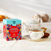 Christmas Tales Lychee With Rose And Almond Ceylon Black Tea-100g Loose Leaf