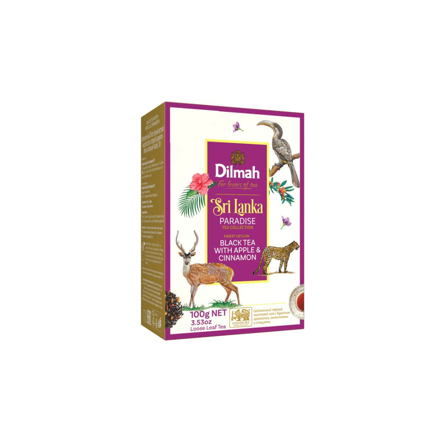Dilmah Paradise Apple & Cinnamon Ceylon Tea - Loose Leaf 100g