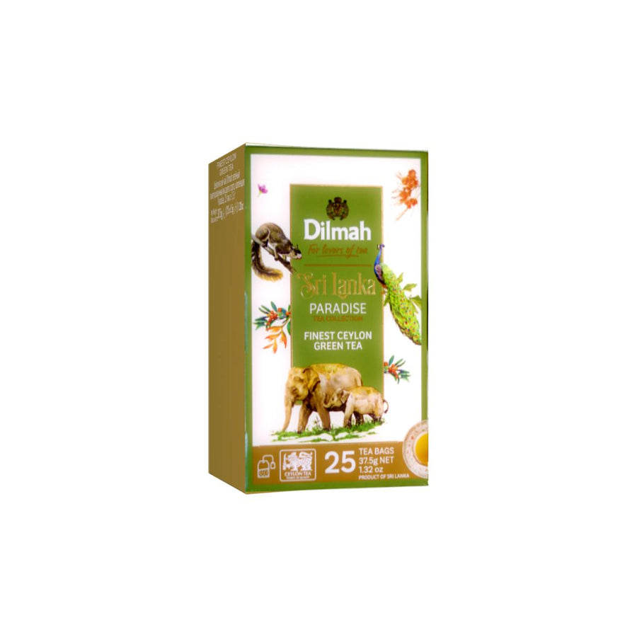 Dilmah Paradise Ceylon Green Tea - 25 Tea Bags