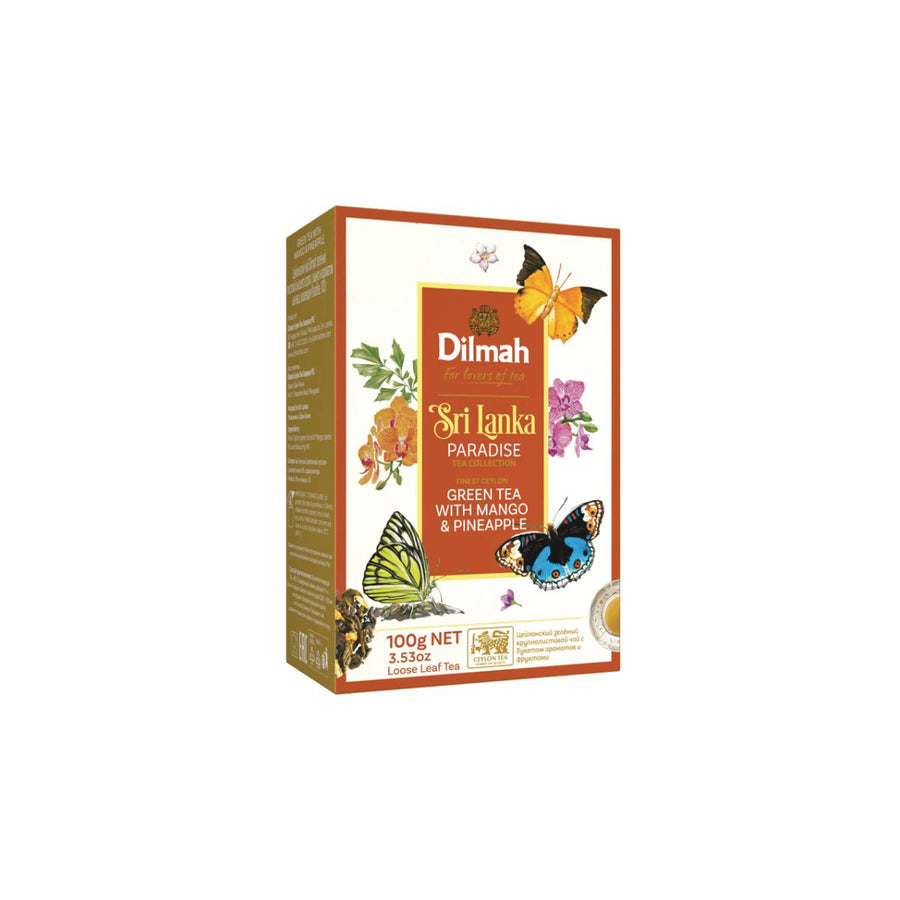 Dilmah Paradise Mango & Pineapple Ceylon Green Tea - Loose Leaf 100g