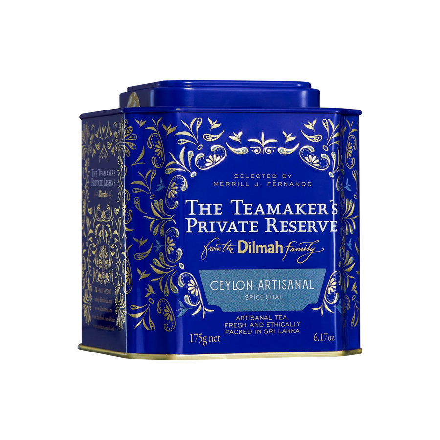 TPR Ceylon Artisanal Spice Chai Black Tea Caddy-175g Loose Leaf