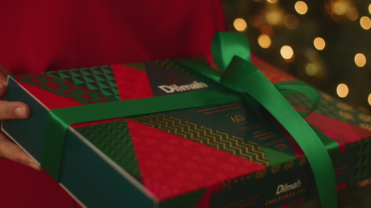 Silver Jubilee Christmas Tea | Mandarin & Marzipan Pekoe and Ceylon Rose & Mint - 20 Tea Bags 40g