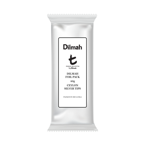 Ceylon Silver Tips White Tea Loose Leaf Refill Pack – 40g - Dilmah