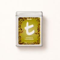 t-Series Mango & Strawberry Ceylon Black Tea Tin Caddy-100g Loose Leaf