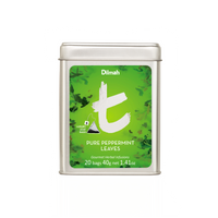 t-Series Pure Peppermint Leaves Infusion Tin Caddy-20 Luxury Leaf Tea Bags