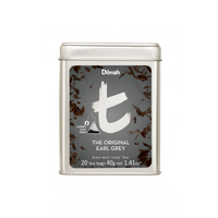t-Series The Original Earl Grey Ceylon Black Tea Tin Caddy-20 Luxury Leaf Tea Bags