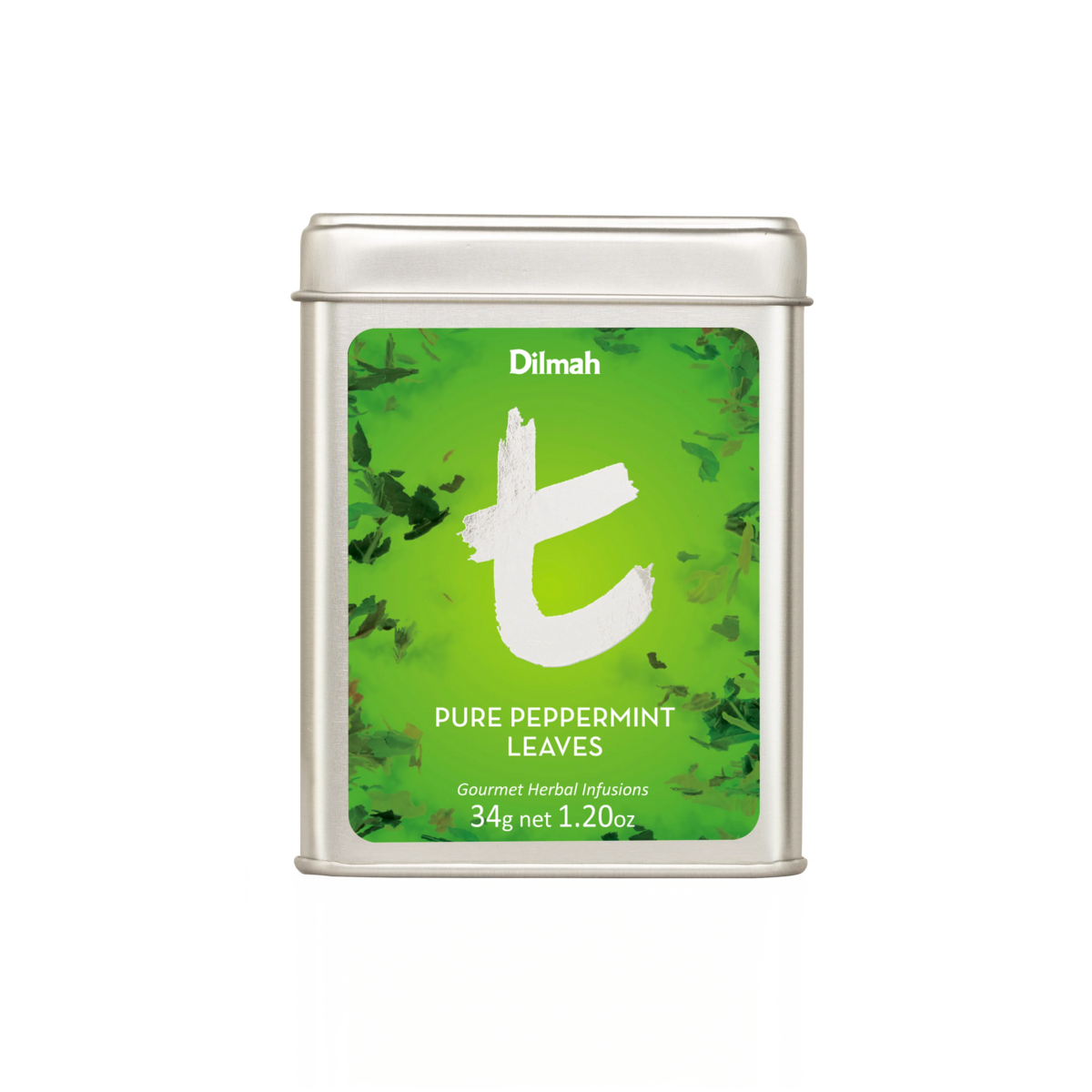 t-Series Pure Peppermint Leaves Infusion Tin Caddy-34g Loose Leaf