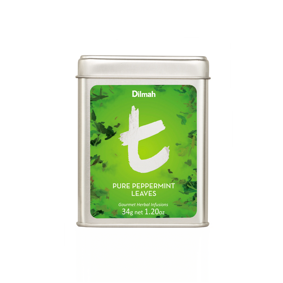 t-Series Pure Peppermint Leaves Infusion Tin Caddy-34g Loose Leaf