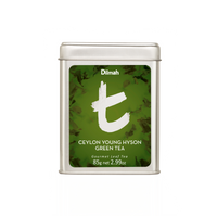 t-Series Ceylon Young Hyson Green Tea Tin Caddy-85g Loose Leaf