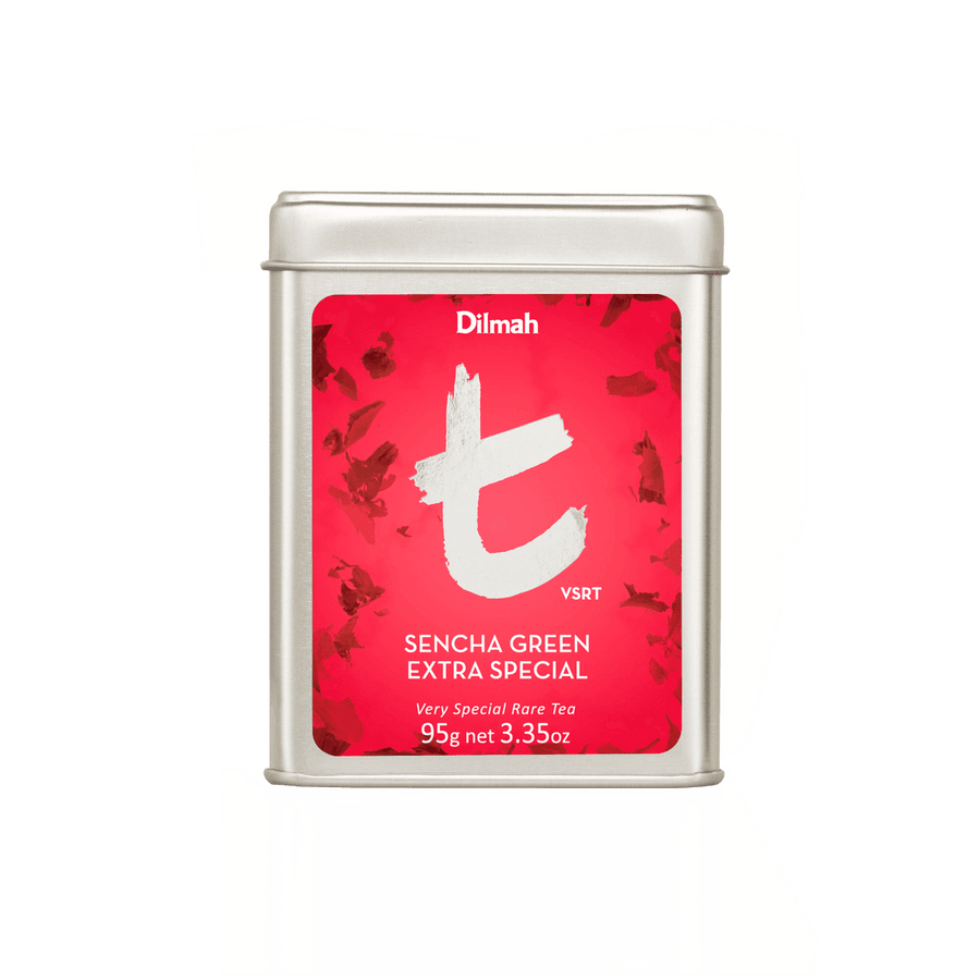t-Series VSRT Sencha Extra Special Green Tea Tin Caddy-95g Loose Leaf