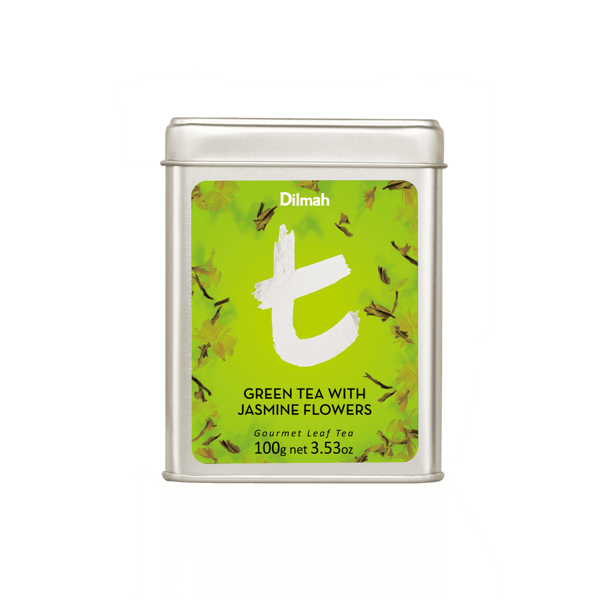 t-Series Green Tea with Jasmine Flowers Tin Caddy-100g Loose Leaf