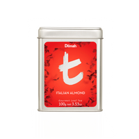 t-Series Italian Almond Tea Ceylon Black Tea Tin Caddy-100g Loose Leaf