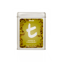 t-Series Mango & Strawberry Ceylon Black Tea Tin Caddy-100g Loose Leaf