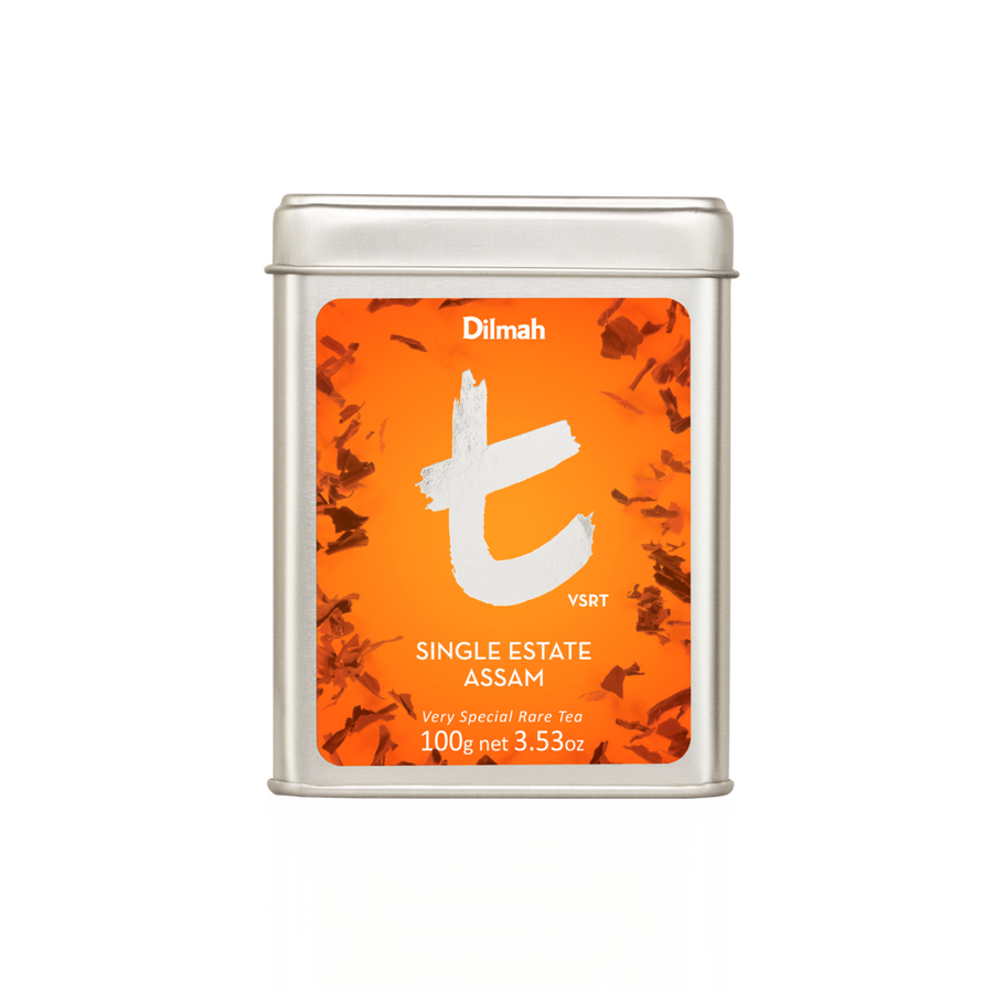 t-Series VSRT Single Estate Assam Black Tea Tin Caddy-100g Loose Leaf