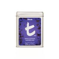 t-Series VSRT Single Estate Darjeeling Black Tea Tin Caddy-100g Loose Leaf