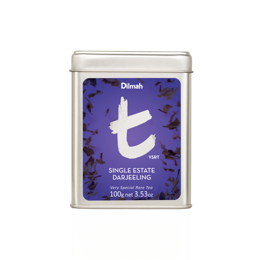 t-Series VSRT Single Estate Darjeeling Black Tea Tin Caddy-100g Loose Leaf