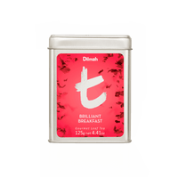 t-Series Brilliant Breakfast Ceylon Black Tea Tin Caddy-125g Loose Leaf